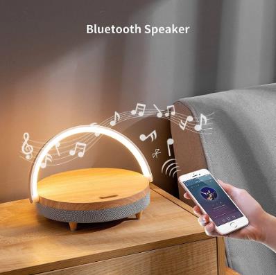 Bluetooth Speaker With Wireless Device Charging