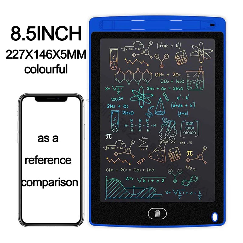 Tablet 4.4/8.5 Inch LCD Tablet Drawing Board Art & Creativity Notepad Handwriting Toy Magic Blackboard Kids Fun Gift