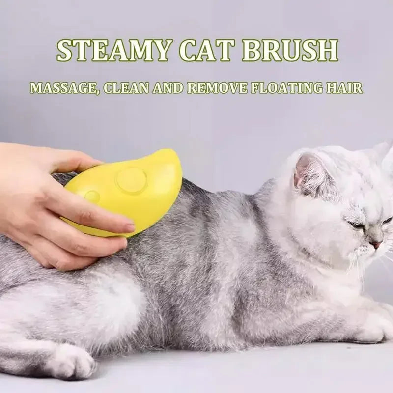 Rechargeable Steam Brush for Pets